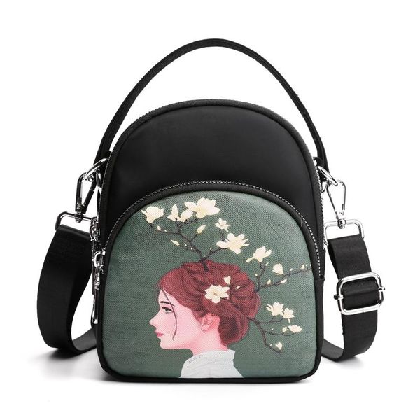 2020 mini women shoulder bags nylon female phone crossbody bag korean style printting woman bag small ladies handbags
2020 mini women shoulder bags nylon female phone crossbody bag korean style printting woman bag small ladies handbags