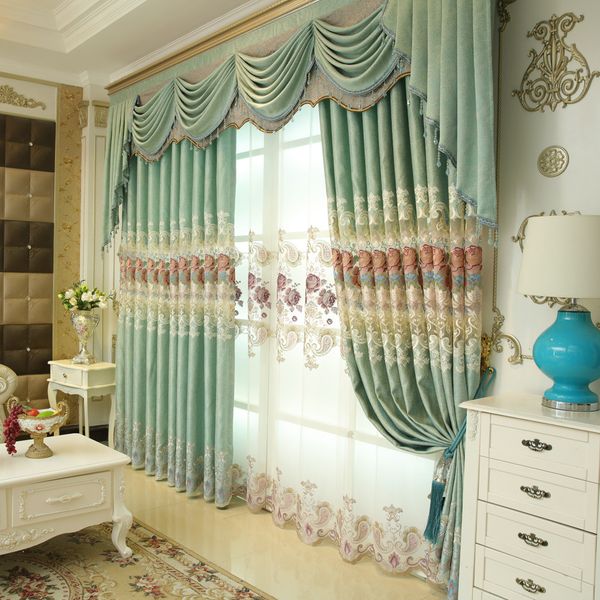 home decor green embroidered luxury villa floral curtains window for living room bedroom valance curtains
home decor green embroidered luxury villa floral curtains window for living room bedroom valance curtains