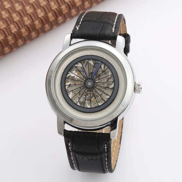 fashion t-goer hollow mechanical watch men's leisure bottomless stainless steel round pointer watch, Slivery;brown
fashion t-goer hollow mechanical watch men's leisure bottomless stainless steel round pointer watch, Slivery;brown