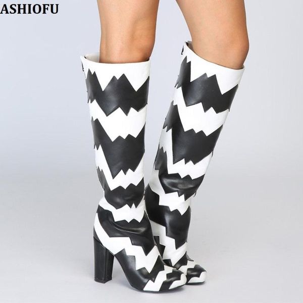 ashiofu новый handmade женщин блок пятки boots сад стиль knee boots sexy выпускного вечера партии вечера способа короткие ботинки, Black
ashiofu новый handmade женщин блок пятки boots сад стиль knee boots sexy выпускного вечера партии вечера способа короткие ботинки, Black