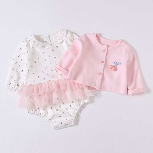2021 new newborn toddler infant girls lace bodysuits+coat 2pcs/set outfits set casual baby clothes sets 0-2y ny5w, White
2021 new newborn toddler infant girls lace bodysuits+coat 2pcs/set outfits set casual baby clothes sets 0-2y ny5w, White