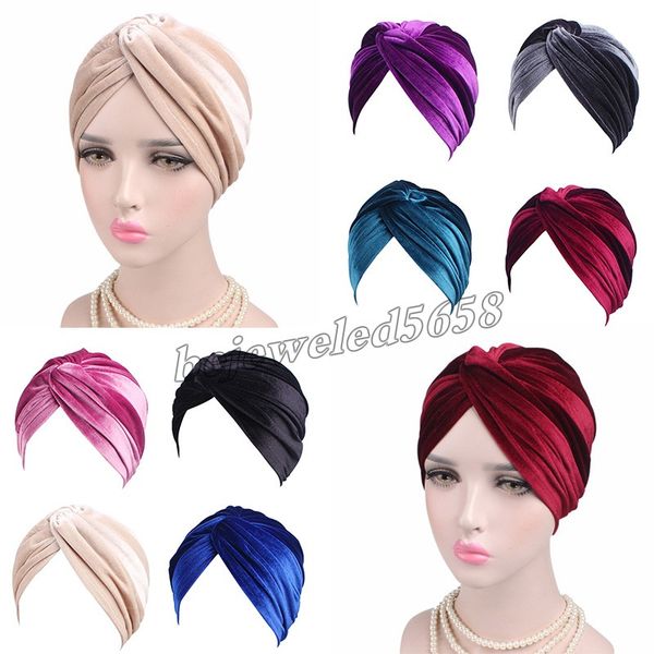 women velvet bandana hat cross turban inner hijab caps headband autumn winter warm headwear casual streetwear muslim indian hats, Blue;gray
women velvet bandana hat cross turban inner hijab caps headband autumn winter warm headwear casual streetwear muslim indian hats, Blue;gray