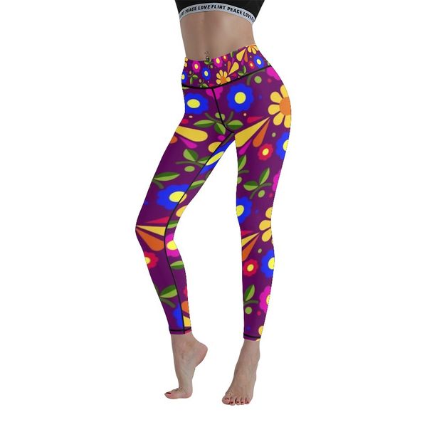 trendy flower pattern high waisted slim yoga women's capris 3d digital printing, Black
trendy flower pattern high waisted slim yoga women's capris 3d digital printing, Black