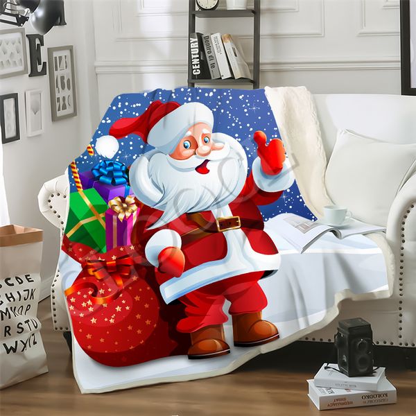 cloocl christmas present blankets 3d print santa claus double layer sofa travel teens women men bedding throw blanket plush quilt
cloocl christmas present blankets 3d print santa claus double layer sofa travel teens women men bedding throw blanket plush quilt