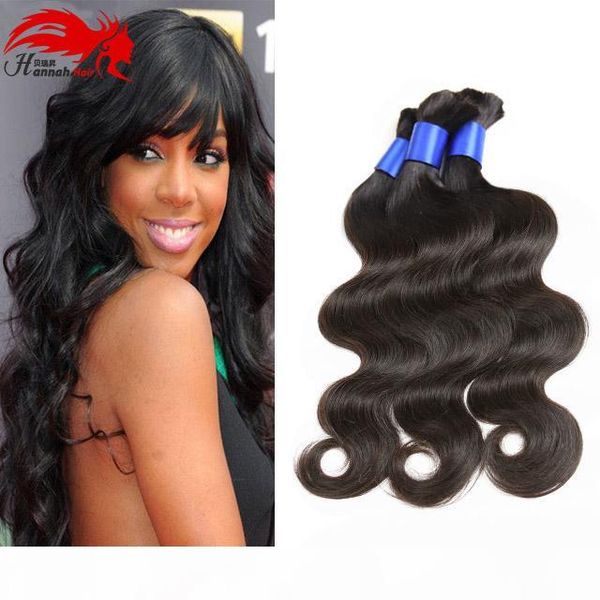 7a micro mini braiding bulk hair unprocessed for braiding no attachment peruvian body wave 3pcs human braiding hair bulk, Black
7a micro mini braiding bulk hair unprocessed for braiding no attachment peruvian body wave 3pcs human braiding hair bulk, Black