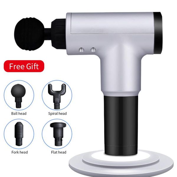 4 head massage fascia gun deep body exercise therapy muscle pain relief body shaping relaxation massage 
4 head massage fascia gun deep body exercise therapy muscle pain relief body shaping relaxation massage