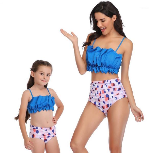 family matching outfits mother daughter bikini swimsuits mommy and me swimwear sisters clothes mom baby women girls dresses1, Blue
family matching outfits mother daughter bikini swimsuits mommy and me swimwear sisters clothes mom baby women girls dresses1, Blue