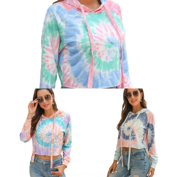 women's new sweater autumn and winter short hooded positioning flower tie dyed sweater women vbjmu, Black
women's new sweater autumn and winter short hooded positioning flower tie dyed sweater women vbjmu, Black