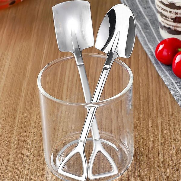 spoons 1pc creative metal ice cream coffee spoon shovel shape shell 2 colors afternoon dessert long handle
spoons 1pc creative metal ice cream coffee spoon shovel shape shell 2 colors afternoon dessert long handle