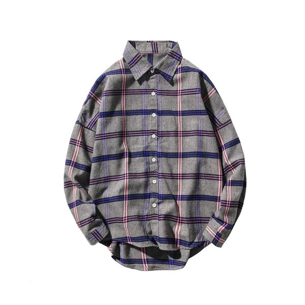 brand 2021 spring autumn long sleeves new flannel collar korea style shirt for men's plaid harajuku clothing jupf, White;black
brand 2021 spring autumn long sleeves new flannel collar korea style shirt for men's plaid harajuku clothing jupf, White;black