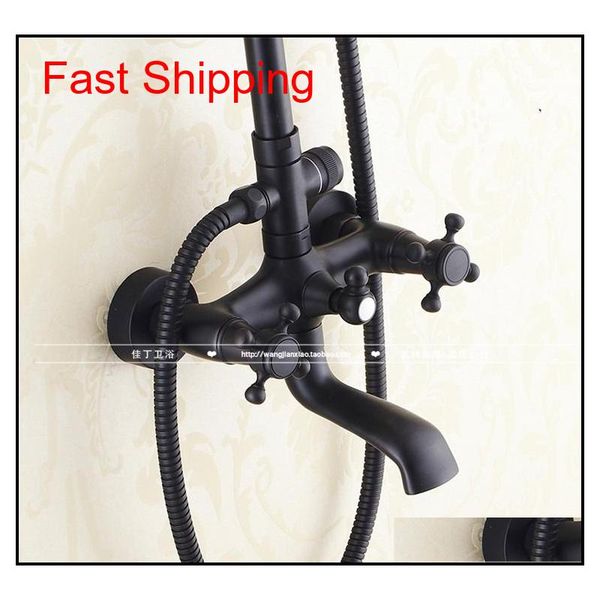 bathroom black oil rubbed brass bathtub shower set wall mounted 8" rainfall shower mixer tap faucet 3-funct qylwex yh_pack
bathroom black oil rubbed brass bathtub shower set wall mounted 8" rainfall shower mixer tap faucet 3-funct qylwex yh_pack