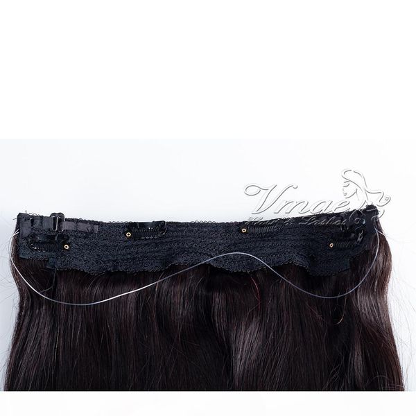 peruvian natural #1b #4 100g 120g 12 to 26 inch fish line straight halo flip in virgin human hair extensions, Black
peruvian natural #1b #4 100g 120g 12 to 26 inch fish line straight halo flip in virgin human hair extensions, Black