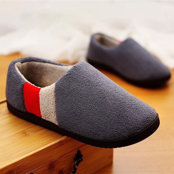 slippers keep warm men comfy short plush stripe mixed color home indoor non slip soft plus size 47-481, Black
slippers keep warm men comfy short plush stripe mixed color home indoor non slip soft plus size 47-481, Black
