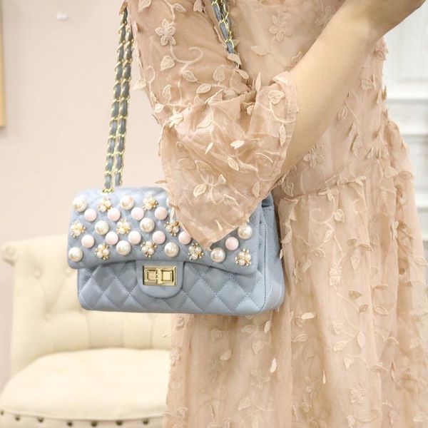woman shoulders soft leather 2020 summer new female rivet pearl diamond single shoulder slash chain bag generous bag
woman shoulders soft leather 2020 summer new female rivet pearl diamond single shoulder slash chain bag generous bag