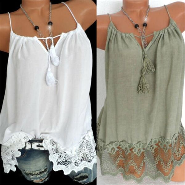 solid color plus size solid women vest sleeveless shirts blouse casual loose beach holiday tank lace patchwork shirt hot, White
solid color plus size solid women vest sleeveless shirts blouse casual loose beach holiday tank lace patchwork shirt hot, White