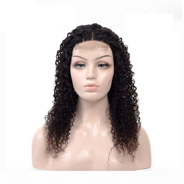 4*4 closure wigs kinky curly brazilian human hair lace wigs for women 180% density thick closure wig 10-24 inch middle three part, Black
4*4 closure wigs kinky curly brazilian human hair lace wigs for women 180% density thick closure wig 10-24 inch middle three part, Black