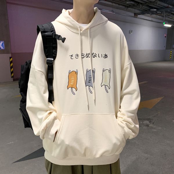 2021 new cartoon printed japanese men hoodies autumn new men's hooded sweatshirts man streetwear casual pullovers lkjj, Black 
2021 new cartoon printed japanese men hoodies autumn new men's hooded sweatshirts man streetwear casual pullovers lkjj, Black