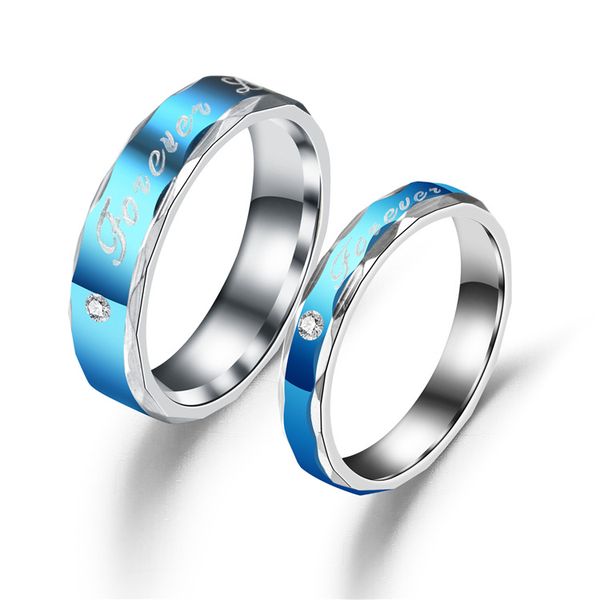 cross-border source stainless steel couple ring forever love blue diamond diamond ring wholesale, Silver
cross-border source stainless steel couple ring forever love blue diamond diamond ring wholesale, Silver