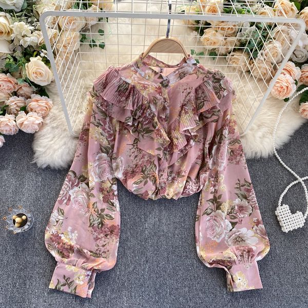 2021 new female singiny retro-french printing blouse sweet puff released autumn bohemian print streetwear blouses 3n8v, White
2021 new female singiny retro-french printing blouse sweet puff released autumn bohemian print streetwear blouses 3n8v, White
