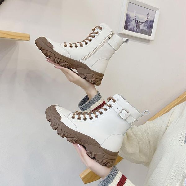 boots women army ladies motorcycle warm leather ankle shoes female platform non slip waterproof fashion winter, Black
boots women army ladies motorcycle warm leather ankle shoes female platform non slip waterproof fashion winter, Black