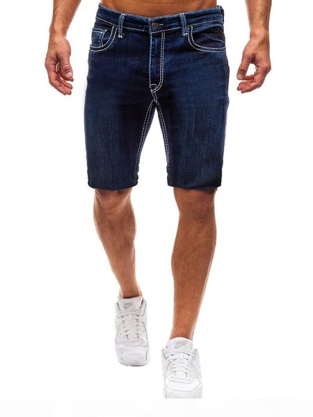 new mens pure color slim fit european size casual style denim fashionable knee length short jeans, Blue
new mens pure color slim fit european size casual style denim fashionable knee length short jeans, Blue