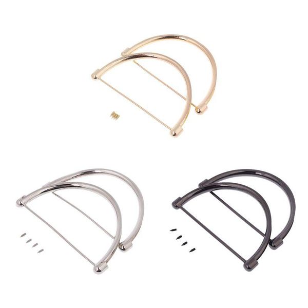2pcs women metal handle replacement for purse beach bag handbag small shopping tote 28gd, Black
2pcs women metal handle replacement for purse beach bag handbag small shopping tote 28gd, Black