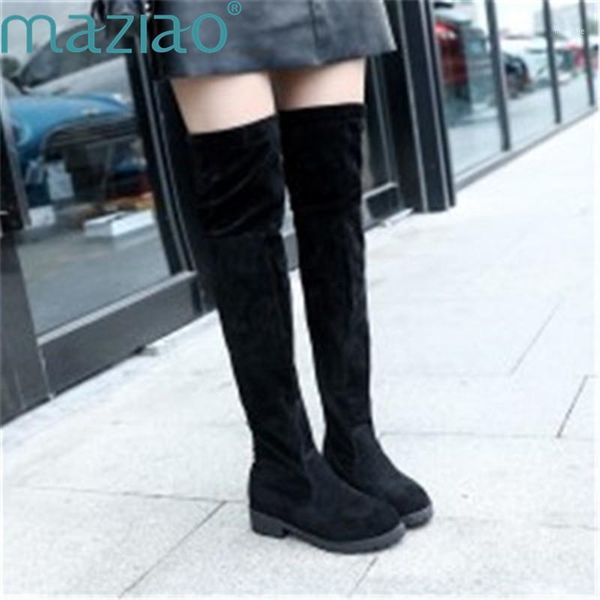 boots thigh high square heel suede low bow party over the knee stretch shoes women maziao1, Black
boots thigh high square heel suede low bow party over the knee stretch shoes women maziao1, Black