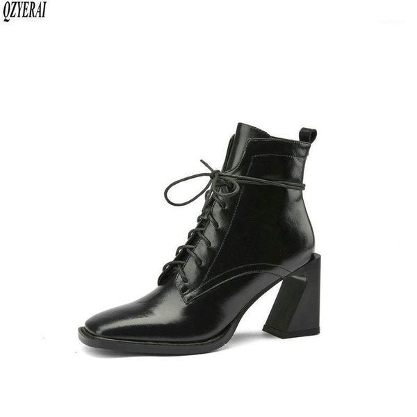 boots qzyerai black genuine leather riding female women's high heels cowhide autumn winter shoes size 34-401
boots qzyerai black genuine leather riding female women's high heels cowhide autumn winter shoes size 34-401