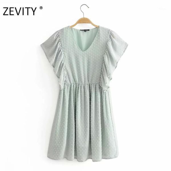 zevity new women fashion v neck dots stitching casual chiffon dress female pleats butterfly sleeve vestidos chic dresses ds43761, Black;gray
zevity new women fashion v neck dots stitching casual chiffon dress female pleats butterfly sleeve vestidos chic dresses ds43761, Black;gray