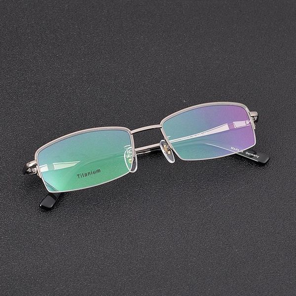 fashion sunglasses frames german brand pure titanium frame men's business ultra light glasses men women optical prescription half-rim e, Black
fashion sunglasses frames german brand pure titanium frame men's business ultra light glasses men women optical prescription half-rim e, Black