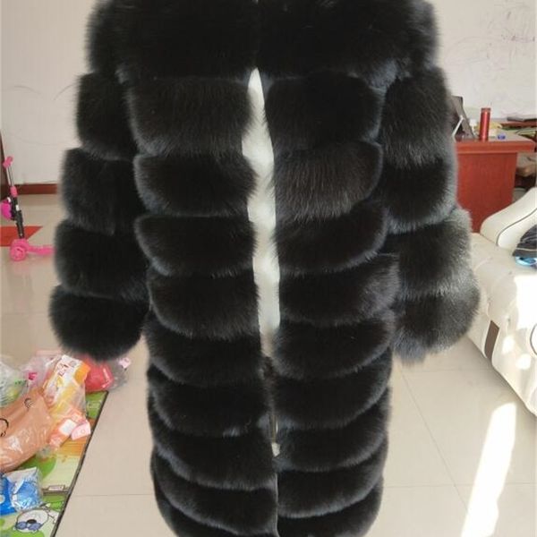 new brand black fox fur coat winter warm clothes fashion style real natural fox fur coat 201031
new brand black fox fur coat winter warm clothes fashion style real natural fox fur coat 201031
