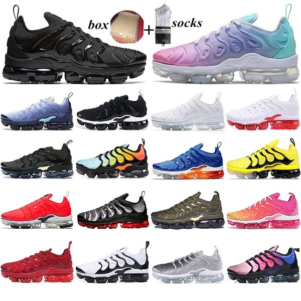 with box 2021 tn plus running shoes triple black geometric lemon lime volt pastel sports mens woman outdoor trainers sneakers 36-45
with box 2021 tn plus running shoes triple black geometric lemon lime volt pastel sports mens woman outdoor trainers sneakers 36-45