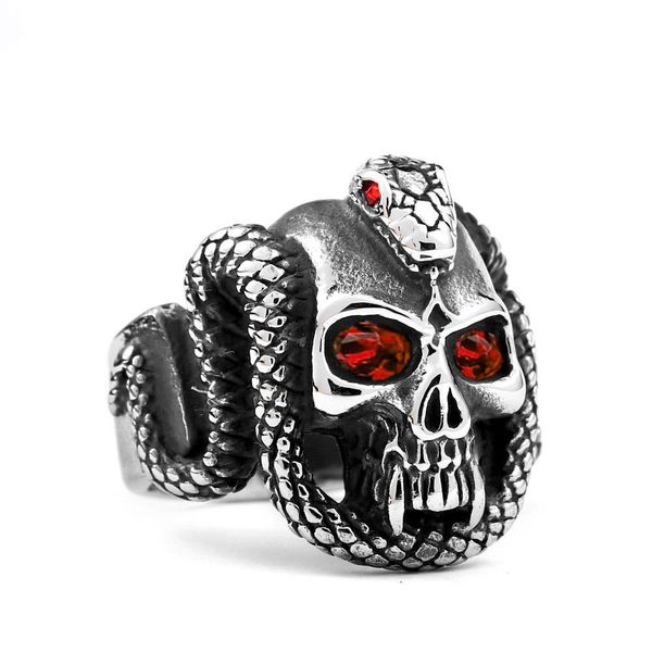 eye king snake vampire skull crystal ring men's punk party gift charm jewelry ring r2209 wmtnby, Bronze;silver
eye king snake vampire skull crystal ring men's punk party gift charm jewelry ring r2209 wmtnby, Bronze;silver