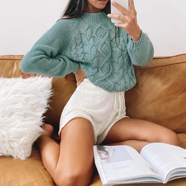 women o-neck loose stripe solid stitching long-sleeved knitted sweater simple fashion slim women mujer suéteres, White;black
women o-neck loose stripe solid stitching long-sleeved knitted sweater simple fashion slim women mujer suéteres, White;black