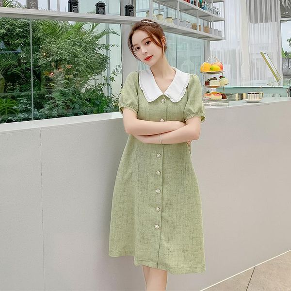8007# 2021 summer korean fashion maternity dress sweet loose straight clothes for pregnant women chic pregnancy nursing dress, White
8007# 2021 summer korean fashion maternity dress sweet loose straight clothes for pregnant women chic pregnancy nursing dress, White
