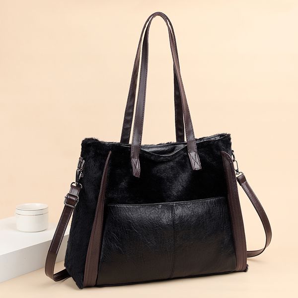 the new winter bag plush women bags designer large capacity tote bag shoulder bags for women sac fashion leather handbags for
the new winter bag plush women bags designer large capacity tote bag shoulder bags for women sac fashion leather handbags for