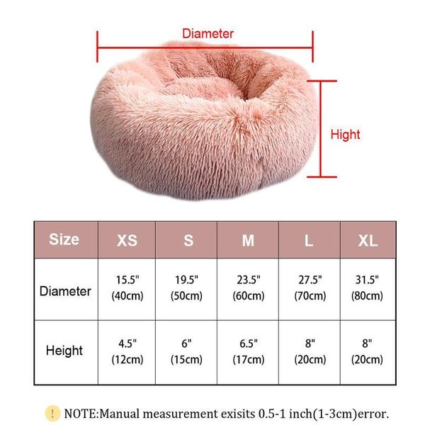 fluffy calming dog bed long plush donut pet bed hondenmand round orthopedic lounger sleeping bag kennel cat puppy sofa b wmthng
fluffy calming dog bed long plush donut pet bed hondenmand round orthopedic lounger sleeping bag kennel cat puppy sofa b wmthng