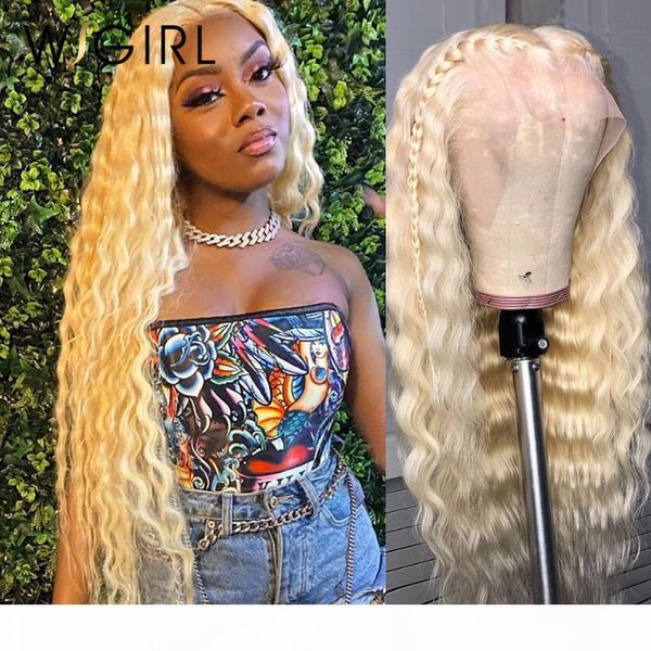 wigirl brazilian deep wave remy 150% density blonde lace front human hair wigs 13x4 transparent 613 blonde wigs for black woman, Black;brown
wigirl brazilian deep wave remy 150% density blonde lace front human hair wigs 13x4 transparent 613 blonde wigs for black woman, Black;brown