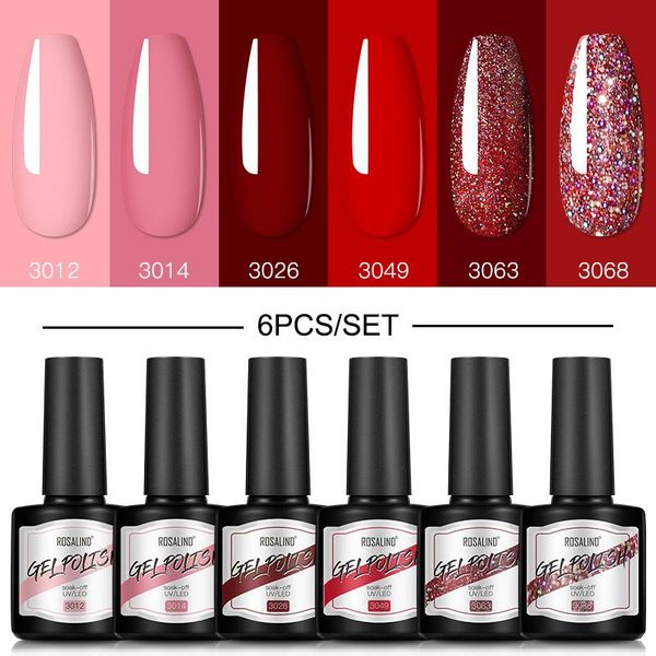nail art kits rosalind gel polish set 4/6pcs mix color kit for manicure vernis semi permanent uv lamp gellak
nail art kits rosalind gel polish set 4/6pcs mix color kit for manicure vernis semi permanent uv lamp gellak