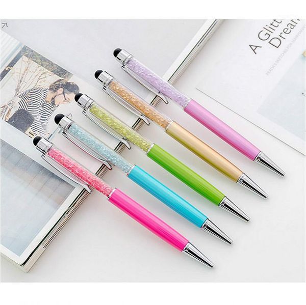 creative 1pcs diamond crystal ballpoint pen oil pen plastic neutral multi-function press touch ballpoint school stationery1, Blue;orange
creative 1pcs diamond crystal ballpoint pen oil pen plastic neutral multi-function press touch ballpoint school stationery1, Blue;orange