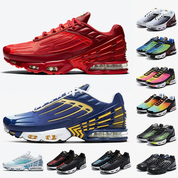 fashion tuned tn plus 3 shoes womens mens running shoes tn 3 red deep royal laser blue white black outdoor trainers sneakers 36-45
fashion tuned tn plus 3 shoes womens mens running shoes tn 3 red deep royal laser blue white black outdoor trainers sneakers 36-45