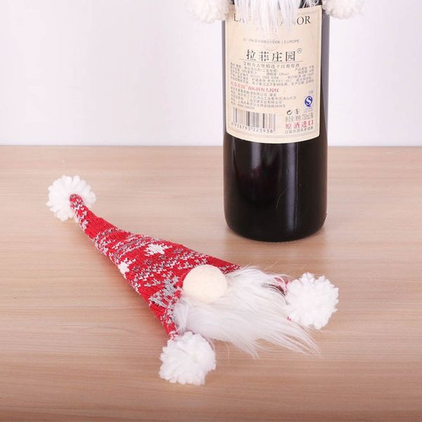 brand new christmas decoration faceless doll bottle holder santa claus wine bag delicate and festive
brand new christmas decoration faceless doll bottle holder santa claus wine bag delicate and festive