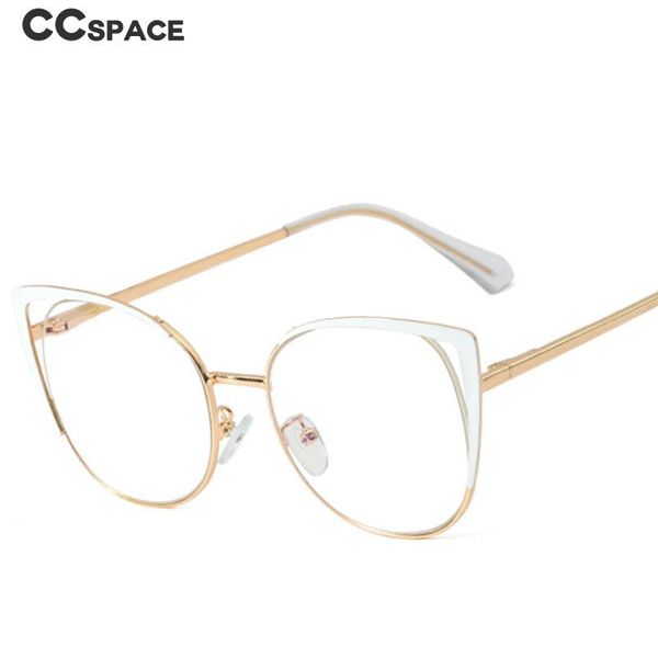 sunglasses 48284 retro cat eye metal glasses frame anti-blue light for men and women optical fashion computer eyeglasses flat mirror, White;black
sunglasses 48284 retro cat eye metal glasses frame anti-blue light for men and women optical fashion computer eyeglasses flat mirror, White;black