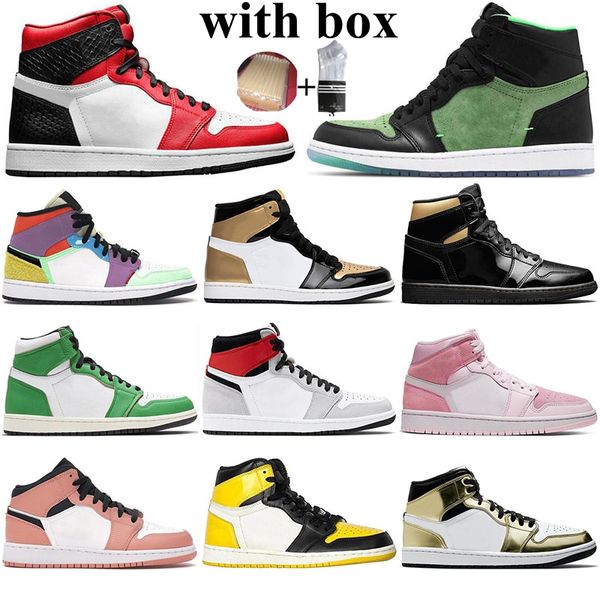 with box new jumpman 1 1s high og basketball shoes for men metallic gold fearless zen green lucky green women trainers sport sneakers
with box new jumpman 1 1s high og basketball shoes for men metallic gold fearless zen green lucky green women trainers sport sneakers