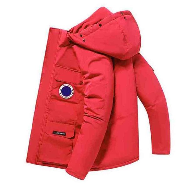 fashion canadian map table raccoon dog real hair collar men and women goose down jacket thickened parker gooses work coat, Black
fashion canadian map table raccoon dog real hair collar men and women goose down jacket thickened parker gooses work coat, Black