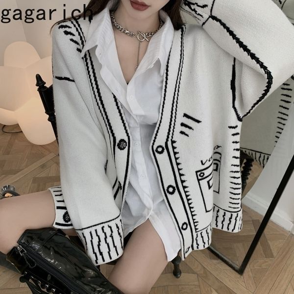 gagarich women sweater loose new autumn winter mid-long personality design v-neck knitted cardigans tide harajuku 201128, White;black
gagarich women sweater loose new autumn winter mid-long personality design v-neck knitted cardigans tide harajuku 201128, White;black