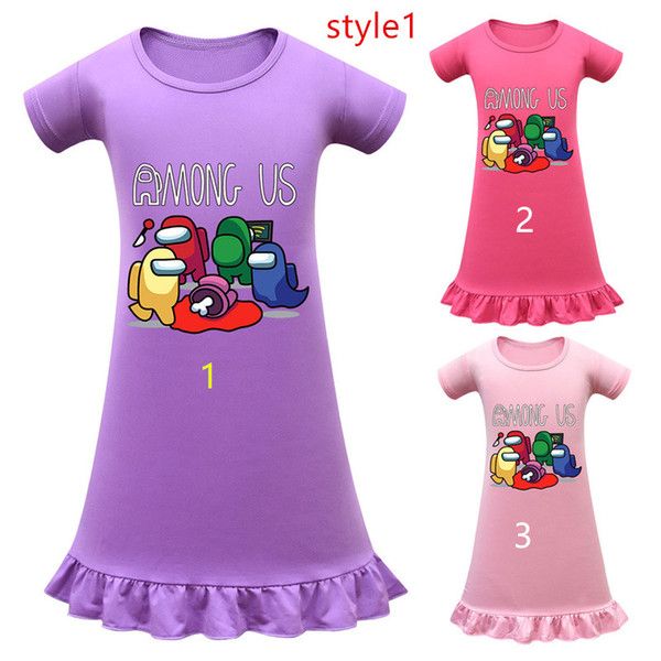 game among us dresses cute girls cartoon anime print dress princess baby girl one piece dresses juniors sleepwear pajamas mini skirt, Black;white
game among us dresses cute girls cartoon anime print dress princess baby girl one piece dresses juniors sleepwear pajamas mini skirt, Black;white