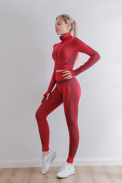 buy red sportswear and get 1 masks ladies sports tight long sleeve suit fitness long sleeve yoga seamless set, Gray
buy red sportswear and get 1 masks ladies sports tight long sleeve suit fitness long sleeve yoga seamless set, Gray