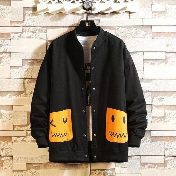 janpan style bigger pocket black 2021 spring autumn jacket men's streetwear bomber clothes plus asian oversize m-5xl, Black;brown
janpan style bigger pocket black 2021 spring autumn jacket men's streetwear bomber clothes plus asian oversize m-5xl, Black;brown