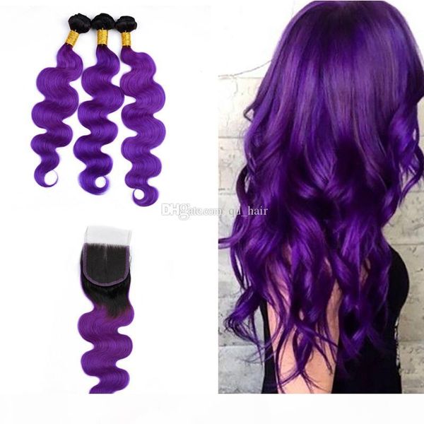 ombre blonde 1b purple hair bundles with lace closure dark roots body wave curly hair weft extension with lace closure 4x4, Black
ombre blonde 1b purple hair bundles with lace closure dark roots body wave curly hair weft extension with lace closure 4x4, Black